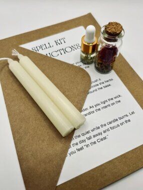 Mini Intention Spell Kit: Total Abundance Ritual with Instructions